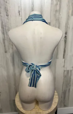 Blue Crop Top thumbnail 3