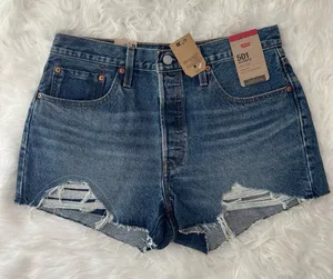 Levi’s 501 Original Fit High Rise Women's Shorts 31 thumbnail 1