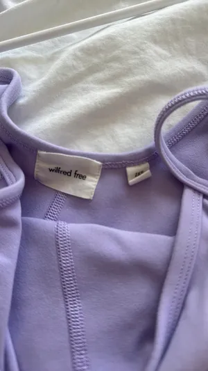 purple Aritzia romper Wilfred free thumbnail 4