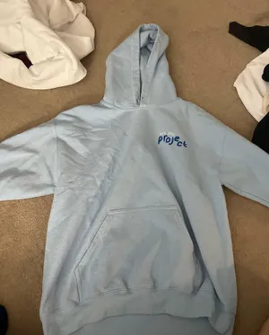 HeyYou Project Hoodie Blue Size M thumbnail 1