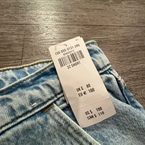 Abercrombie & Fitch Light Blue Wide Leg Jeans thumbnail 4