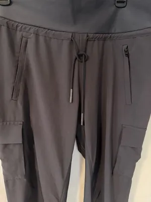 Athleta Dark Gray Women's Cargo Jogger Pants thumbnail 7