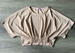 Pink Lily Crop Top thumbnail 1