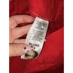 maeve colette pants 31 cropped wide leg pants Red Linen Blend Patch Pockets thumbnail 5