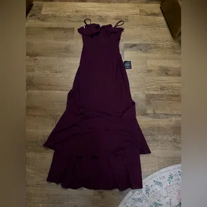 Lulus Lively Evenings Plum Purple Sleeveless Tiered Maxi Dress thumbnail 5