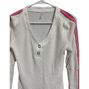 Free People Movement Recovery Layer‎ Top White Women's Size Medium thumbnail 3