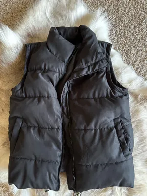 Black Puffer Vest Women Sleeveless Jacket thumbnail 7