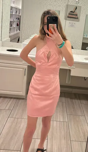 Revolve Samira Pink Mini Dress thumbnail 5