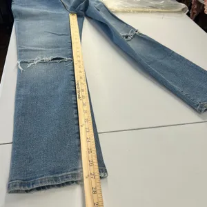 Good American Good Jeans Womens 6 Blue‎ Medium Wash Denim High Rise Distressed thumbnail 12
