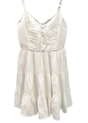 Princess Polly DLANEY MINI DRESS WHITE thumbnail 6