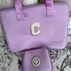 Lavender Laptop Bag Set for Women thumbnail 1