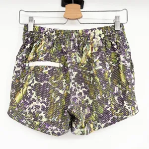 Lululemon Womens Spring Break Away Floral‎ Sport White Multi Athletic Shorts 4 thumbnail 8