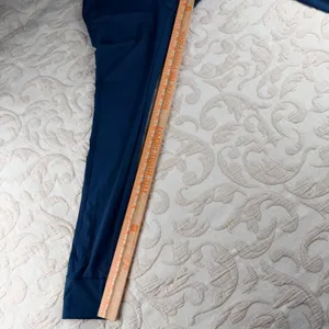 Women's Blue High Rise Drawstring Joggers Tapered Activewear Pants XS Regular thumbnail 6
