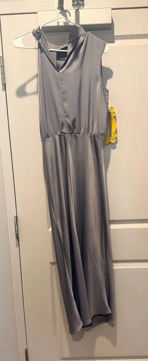 Pretty Garden Dress Satin thumbnail 1