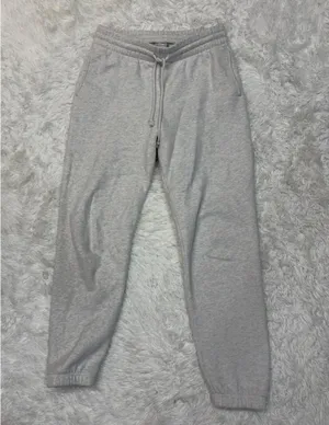 Aritzia TNA Cozy Fleece Perfect Joggers Grey thumbnail 2