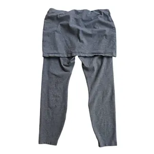 Cabi 5318 M-Leggings Charcoal Gray Skirted Layered Yoga Pants Women Size M thumbnail 4