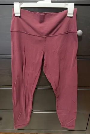 Lululemon maroon align leggings 28” thumbnail 1