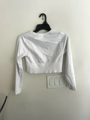 Aerie Long Sleeve Crop Top thumbnail 4