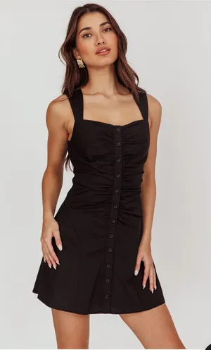 Selfie Leslie Black Dress thumbnail 1