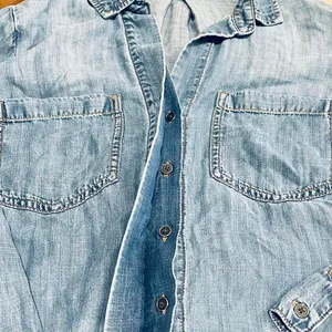 Anthropologie Women's Blue Shirt thumbnail 3