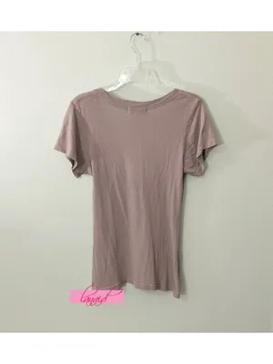 Wildfox Hippie V-Neck Skull Feathers Skeleton Short Sleeve A-Line Edgy T-Shirt S thumbnail 3