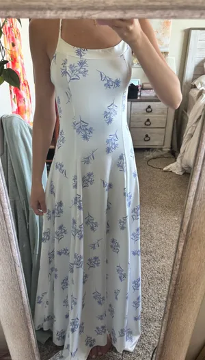 SheIn Floral maxi dress thumbnail 1