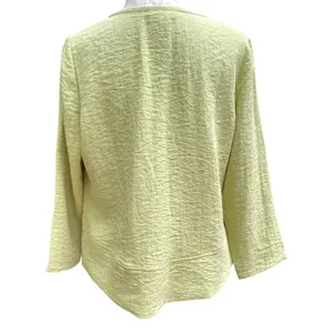 Habitat Clothes to Live In S Pastel Green Long Sleeve Tunic Top Blouse Artsy thumbnail 13