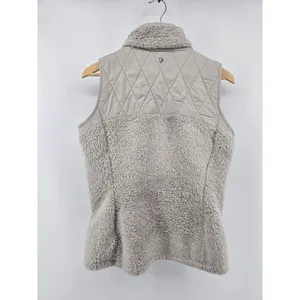 KUHL Vest Womens S Flight Stone Gray Quilted Fleece Full Zip 4443 EUC thumbnail 3