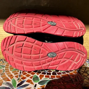 Chaco ZX/2 Sandals Waterproof Adjustable Toe Loop Chacogrip Black Red 10 thumbnail 5