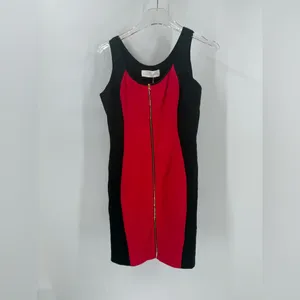 Amanda Uprichard black and‎ red body con dress size medium NWT thumbnail 2