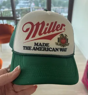 trucker hat Green thumbnail 1