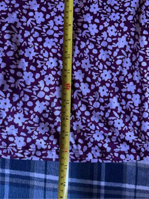 Tranquility by Colorado Clothing Burgundy Floral Mini Skirt thumbnail 5