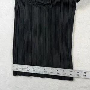 Vero Moda VMAURORA Black Plisse‎ Halterneck Wide Leg Jumpsuit NWT 10304757 XXS thumbnail 8