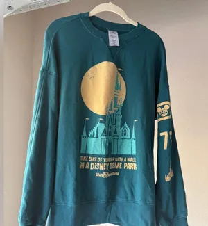 Walt Disney World Pullover Sweatshirt Take Care Of Yourself Take a Walk thumbnail 4