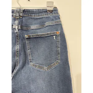 Anthropologie Pilcro The Icon Flare Jeans Women's Size 30 Blue Patch Pockets Y2K thumbnail 7