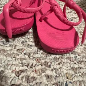 Havaianas Slingback Pink Sandal- Size 41-42 (9) thumbnail 3