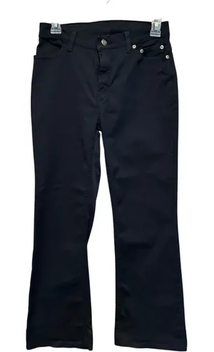 Harley Davidson Black Pants Womens 4 Black Bootcut Moto Biker Y2K‎ Riding Edgy thumbnail 1