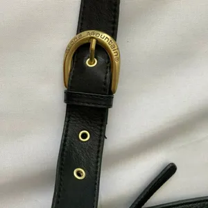 Stone Mountain Pebbled‎ Leather Adjustable Shoulder Black thumbnail 9