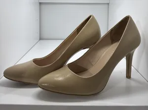 Kelly & Katie Nude Beige Pumps Women’s Classic Career Heels thumbnail 1