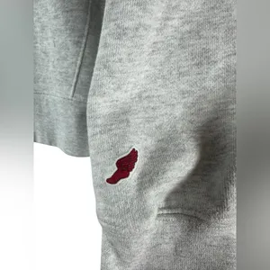League Belmont University Sweatshirt Large Gray Fleece‎ College Graphic Pullover thumbnail 6