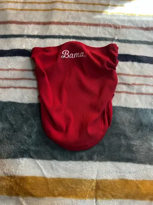 Bama scrunch strapless crop top Red Size XS thumbnail 4