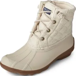Sperry Syren gulf wool quilted tan size‎ 8 thumbnail 1