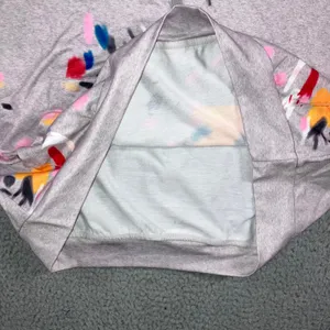 Graphic Hoodie Women‎ Medium Grunge Skater Hip Hop Long Sleeve Pullover thumbnail 9