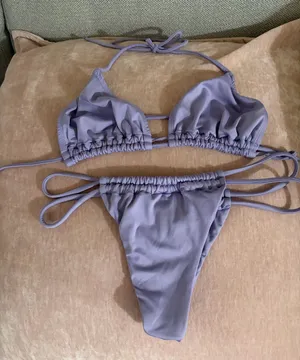 San Lorenzo Purple Bikini Set thumbnail 1