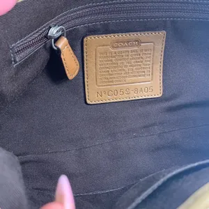 Vintage COACH Y2k Soho Saddle Tan Flap Shoulder Bag thumbnail 14