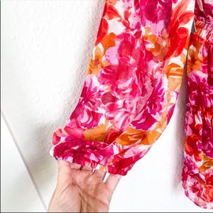 Anthropologie + MISA Los Angeles Clementine Ruffled Floral Dress NWT thumbnail 8