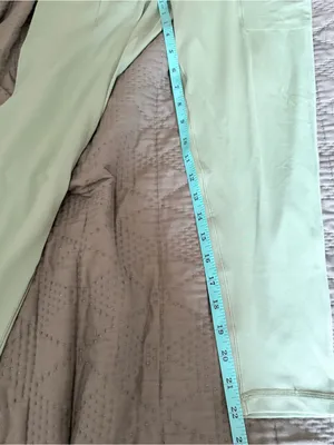 Aerie OFFLINE Real Me High Rise 7/8 Leggings Green Medium Short Inseam thumbnail 7