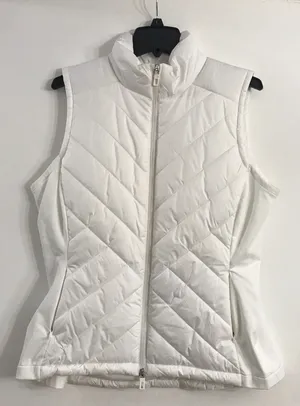 Calia by Carrie Women's Fall Lightweight Vest in Pure White size L NWT thumbnail 2