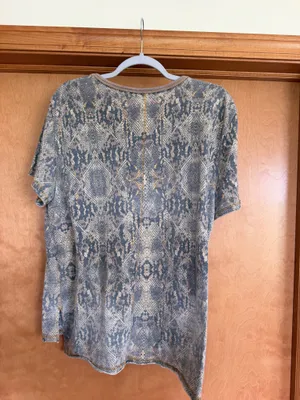 Free People Snakeskin Skirt thumbnail 3