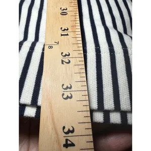 Madewell Striped Short Sleeve T-Shirt Dress Navy White Small Casual Preppy thumbnail 5